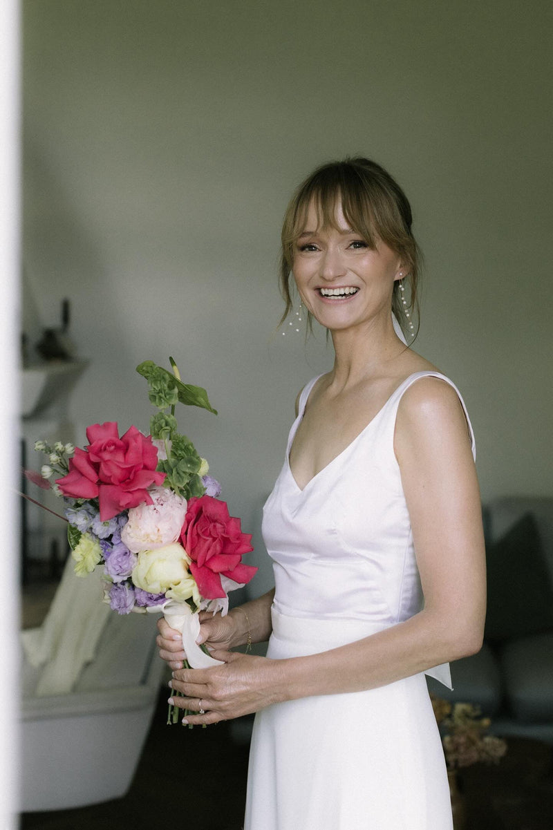 Real bride Risa's Enchanted Summer Wedding