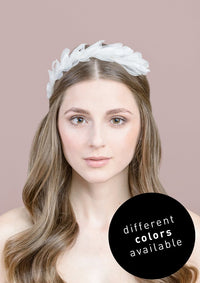 Seiden Organza Haarband