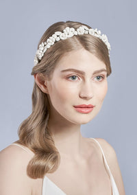 Violet single headband