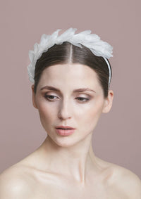 Seiden Organza Haarband