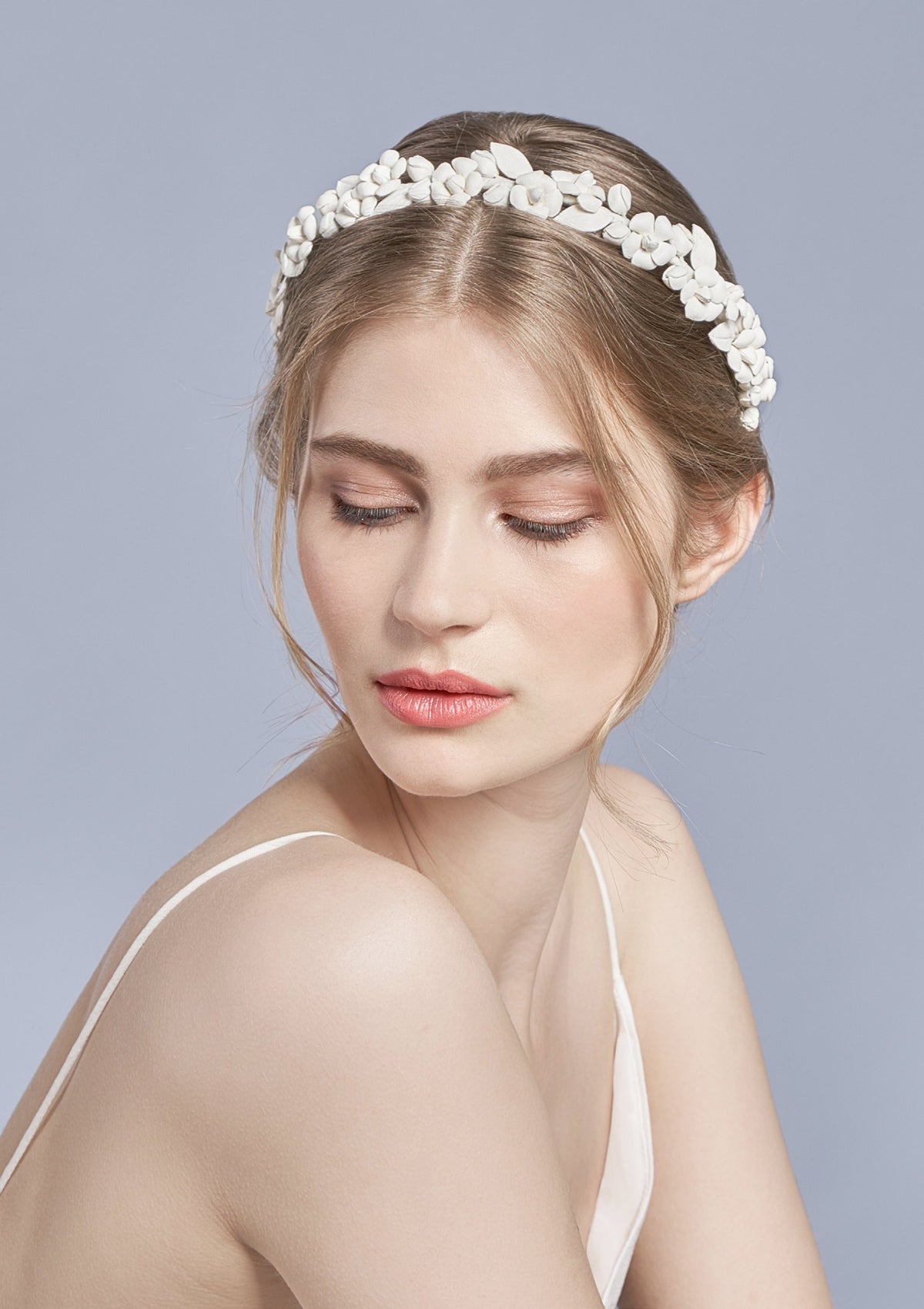 Violet single headband