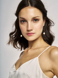 À Deux Drop Short Earrings