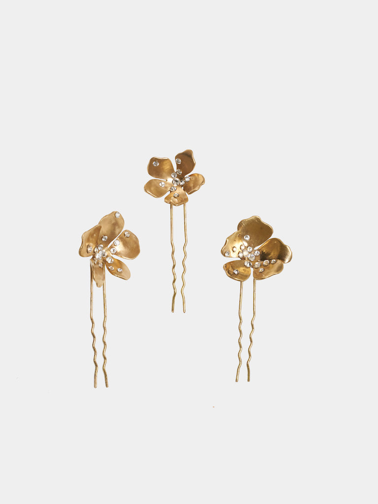 Rosée Crystal Set 3 Pins