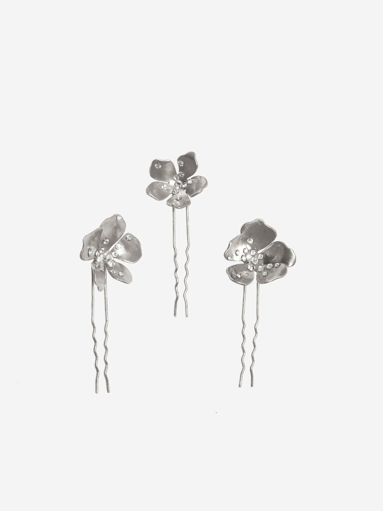Rosée Cristal - Coffret de 3 broches
