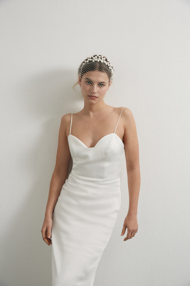 Heather Veil Headband