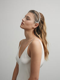 Viola Veil Headband