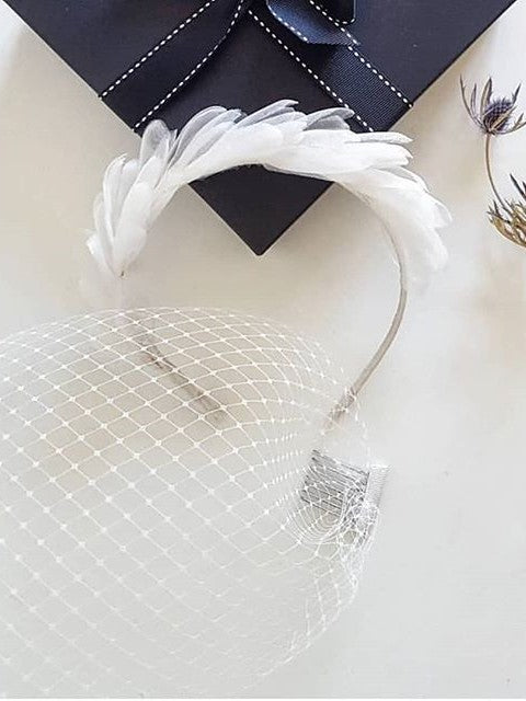 Bandeau en organza de soie