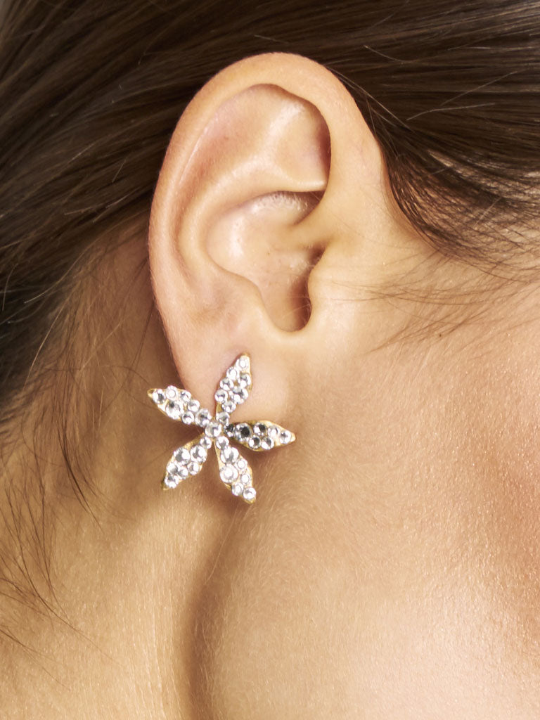 Ciel Crystal Stud Earrings